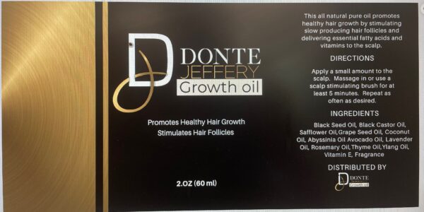 Donte's Growth Oil